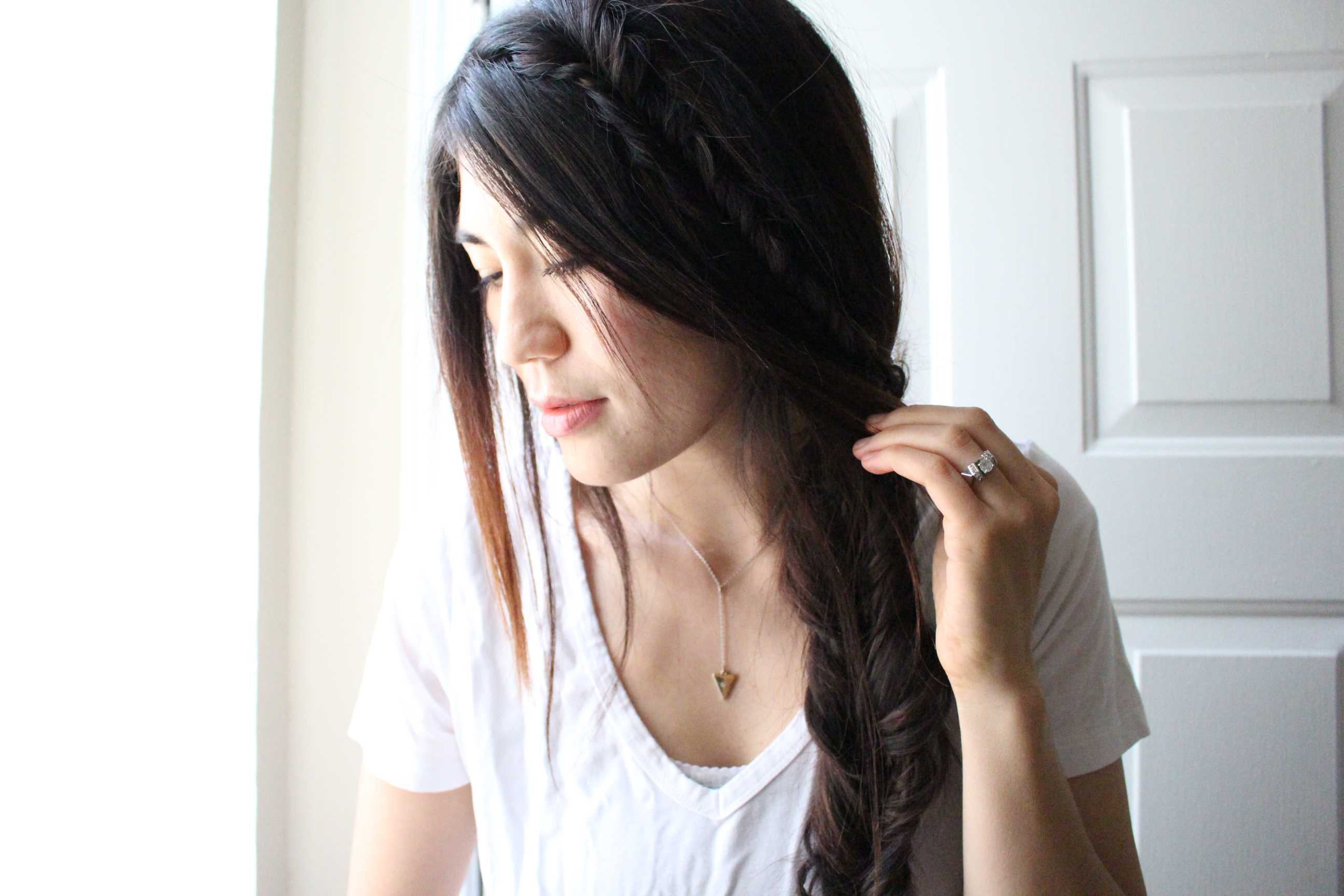 HAIR TUTORIAL|FISHTAIL WRAP