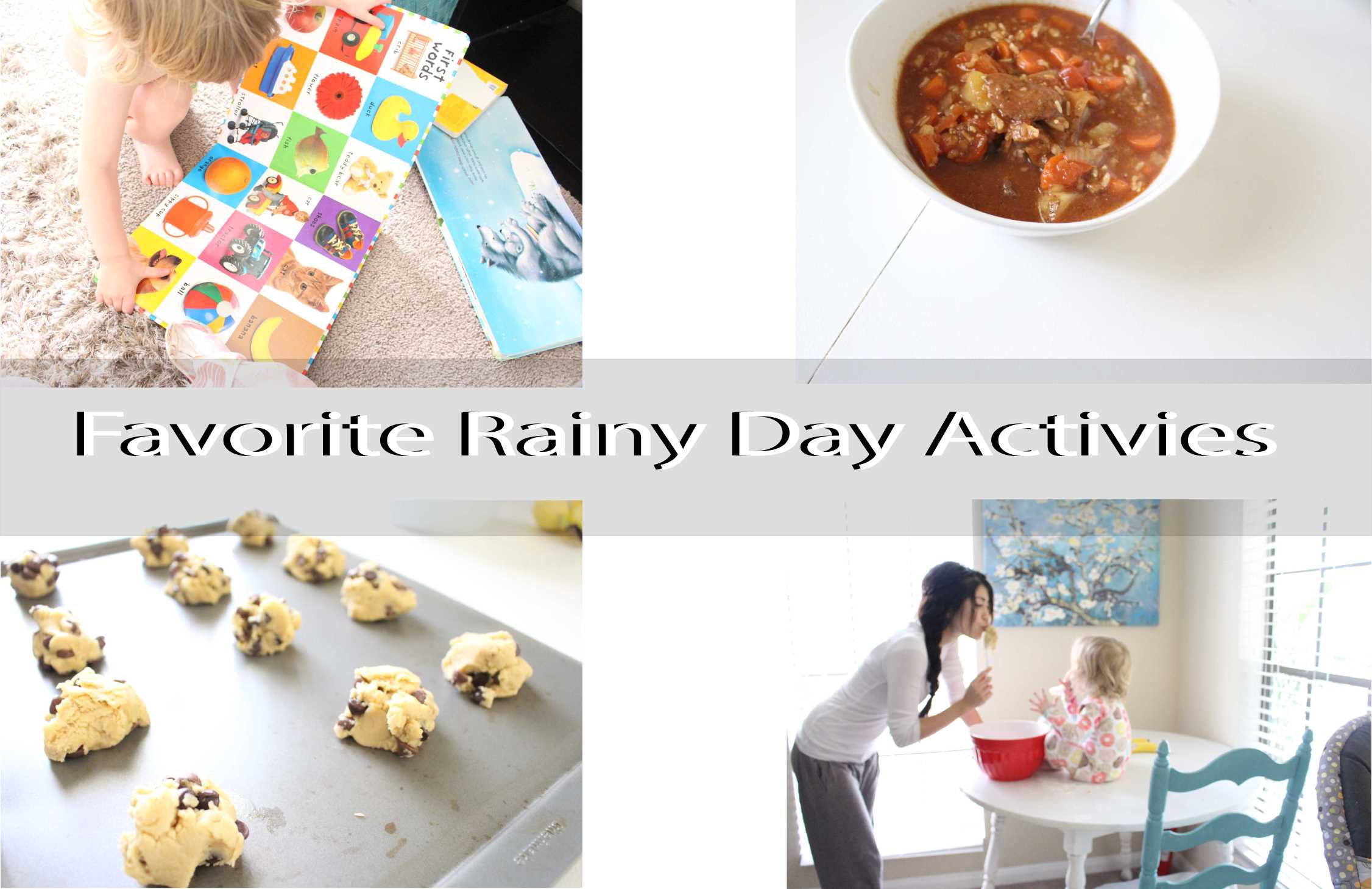 RAINY DAY TODDLER ACTIVITIES