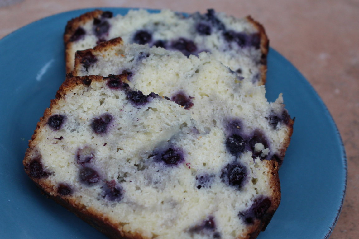 blueberry muffin bread