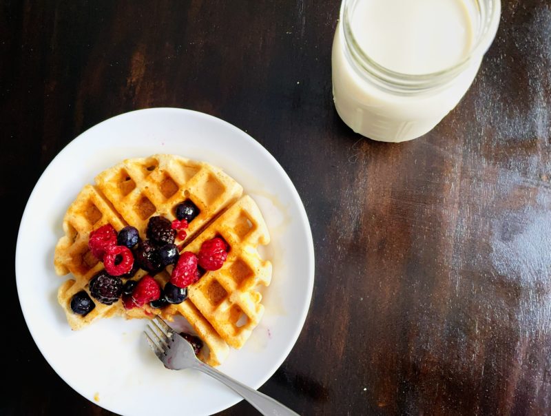 PROTEIN PACKED WAFFLES