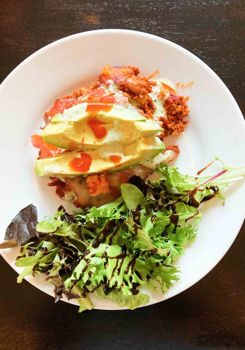 SWEET POTATO ENCHILADA BAKE